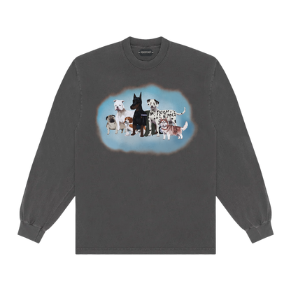 ALL DOGS TOGETHER LONG SLEEVE T-SHIRT