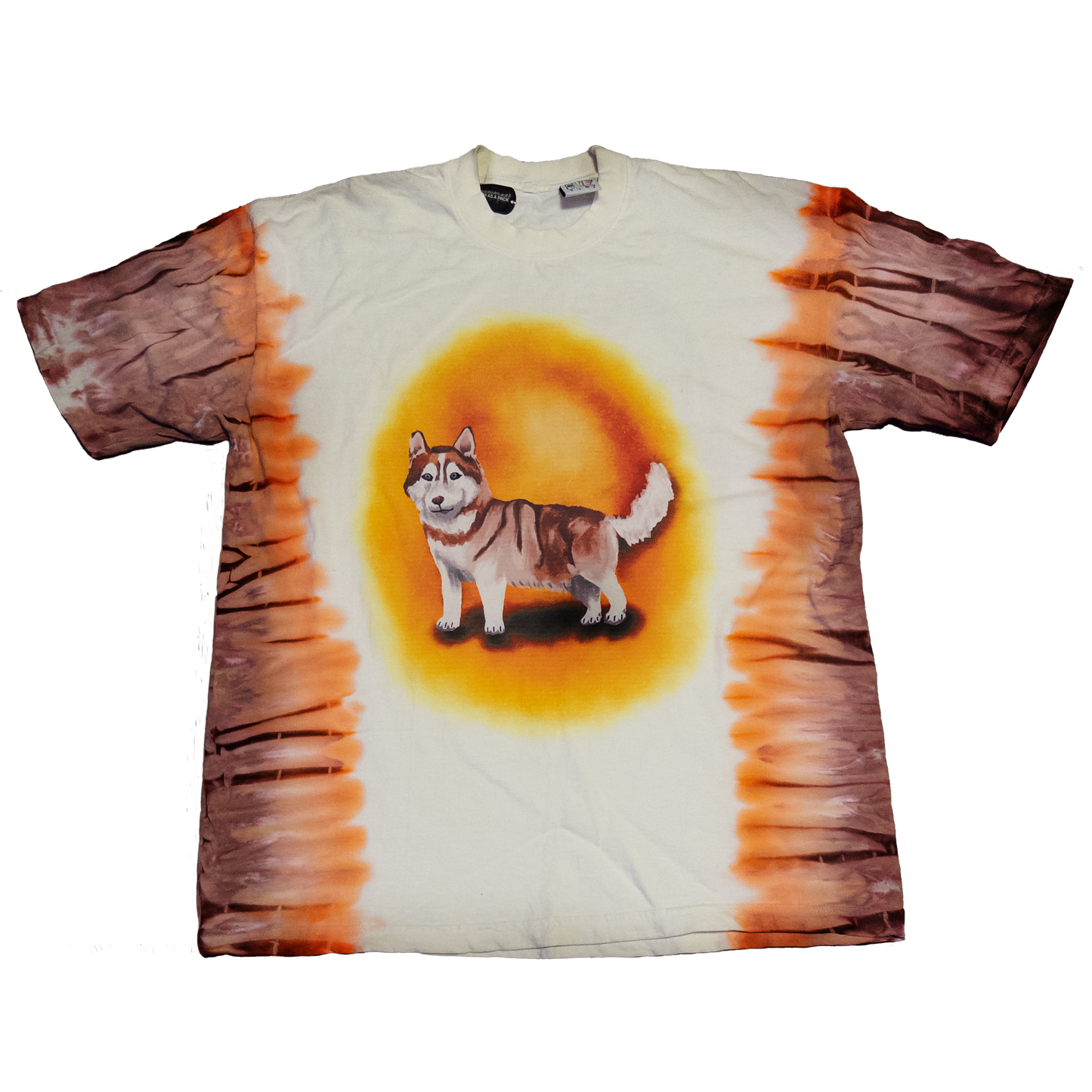 ADHD HUSKY TIE DYE T-SHIRT x FÜRDYE