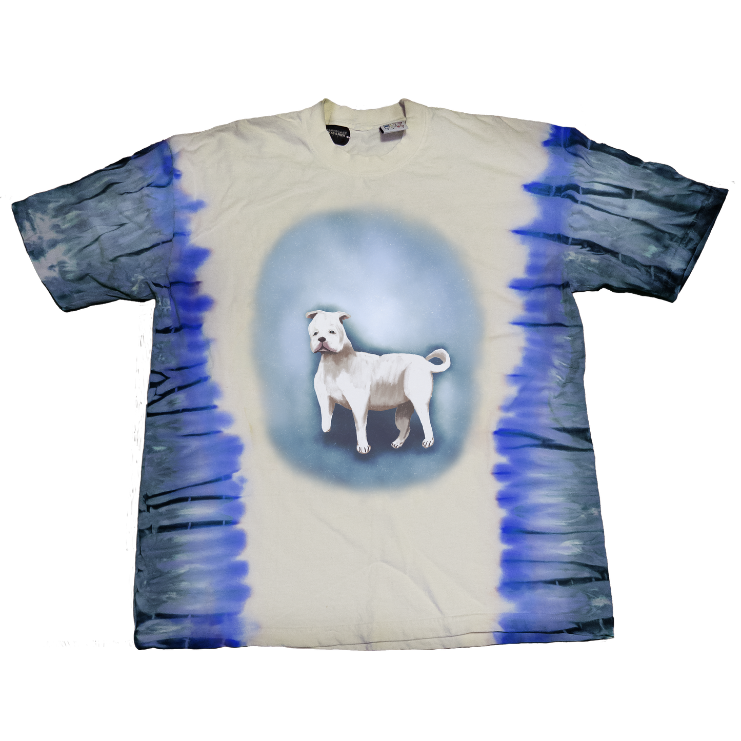 DEAF PITBULL TIE DYE T-SHIRT x FÜRDYE