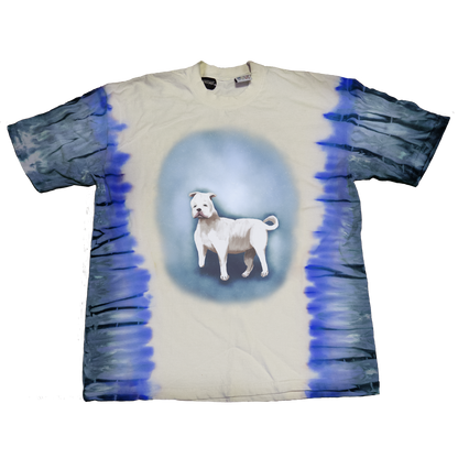 DEAF PITBULL TIE DYE T-SHIRT x FÜRDYE